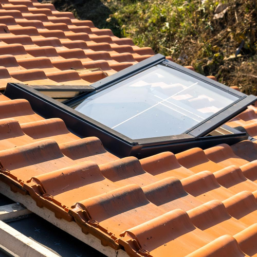 Travaux sur une toiture